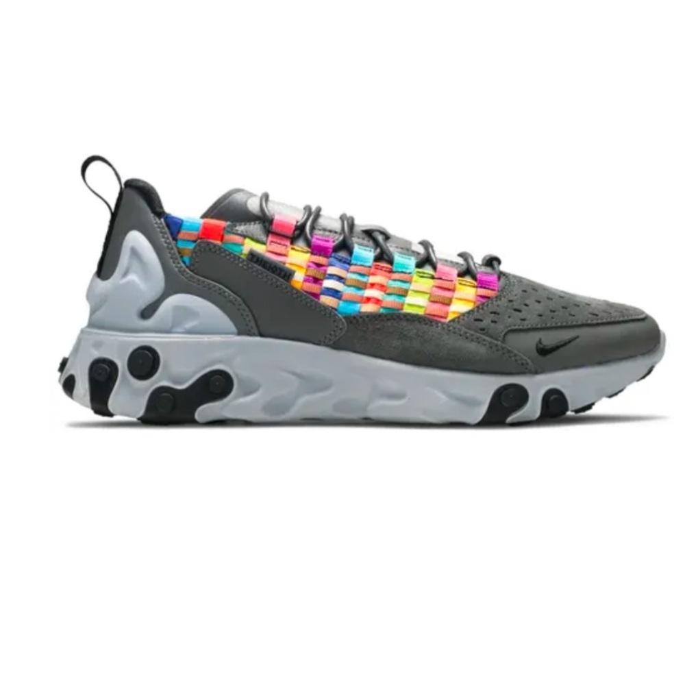 Nike React Sertu AT5301-004 Iron Grey Multi Sz 9.5 Running Shoes Rare Colorway - Picture 2 of 13